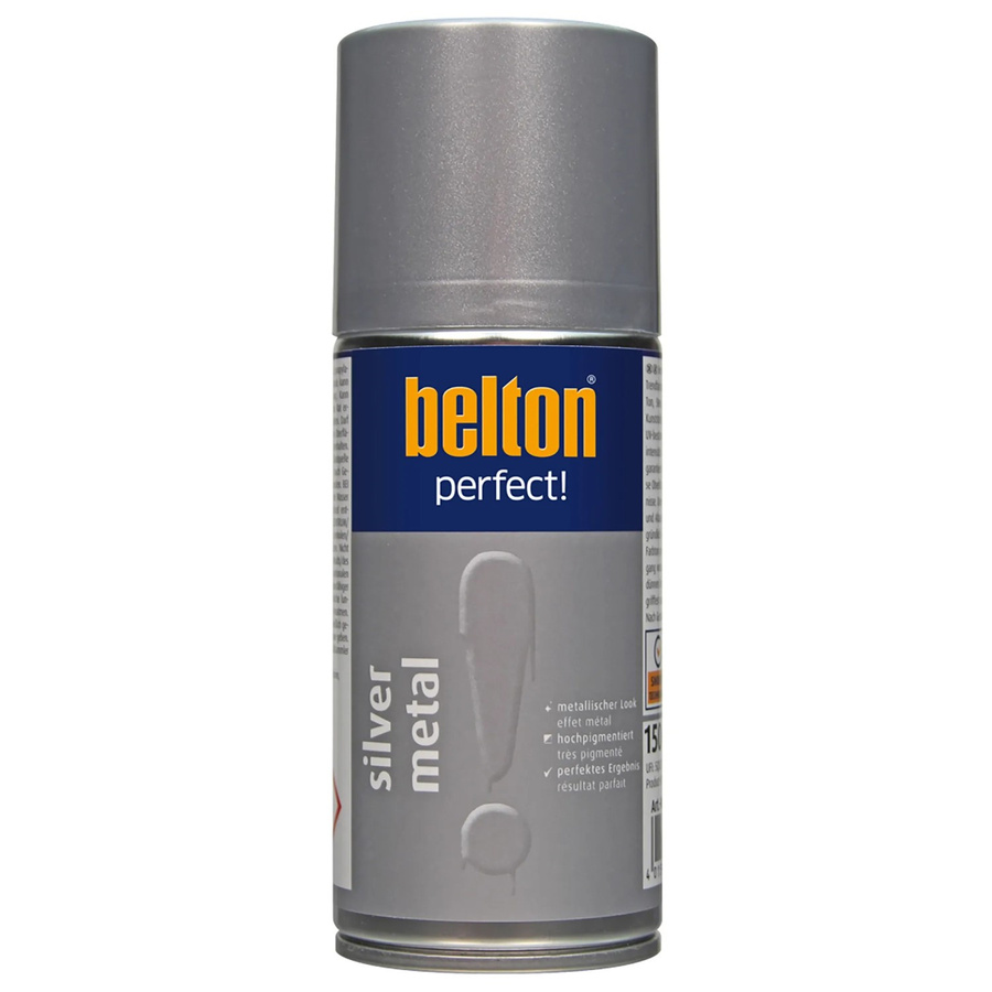 belton Buntlack Perfect Silver Metall Lack Seidenmatt 150 ml - Bild 2