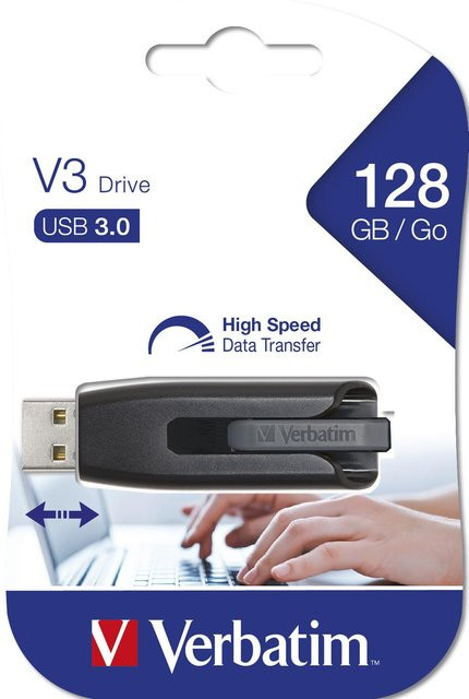 Verbatim Store n Go V3 USB-Stick 128 GB USB 3.2 Gen 1 Schwarz - Bild 2