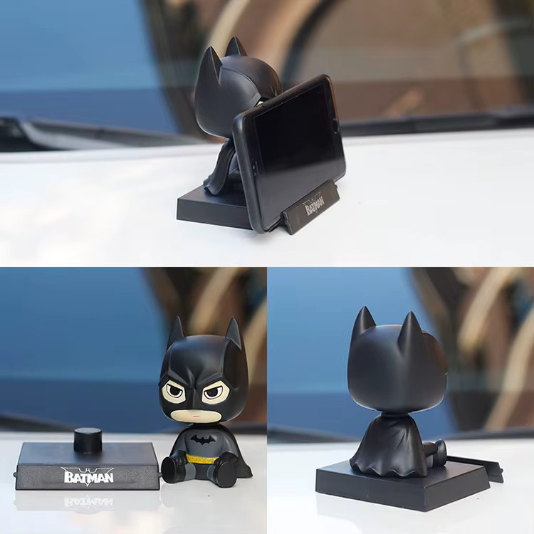 Bandai Avengers Batman Auto-Figur mit Wackelkopf, Bobblehead, 11cm - Bild 2