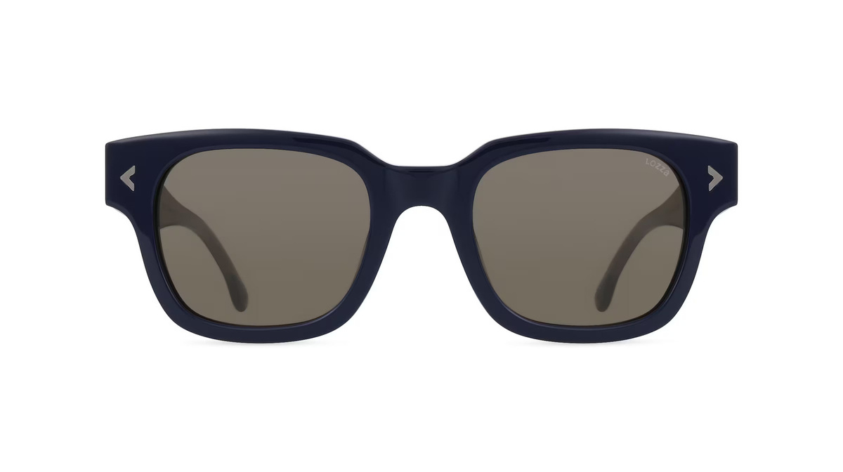 Lozza LOZSL4300 Sonnenbrille, Vollrand, quadratisch, Kunststoff, Unisex, lila - Bild 1