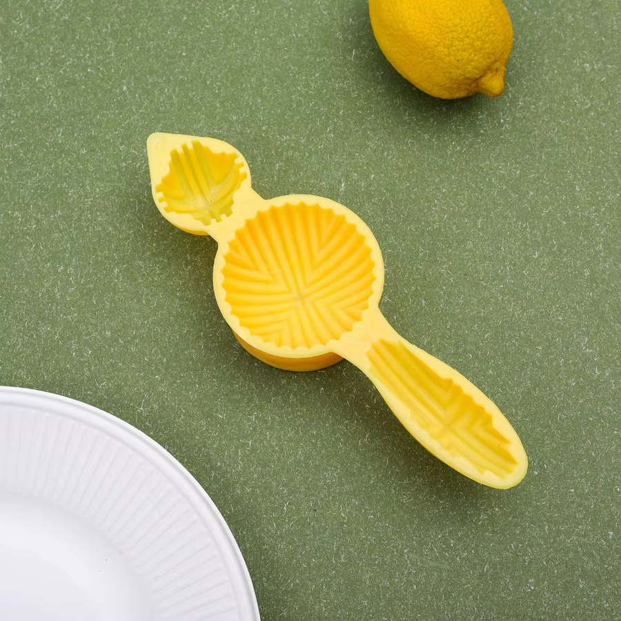 Gelbe Keksform aus Kunststoff für Reisbällchen und Schokolade in runder Form - Bild 2