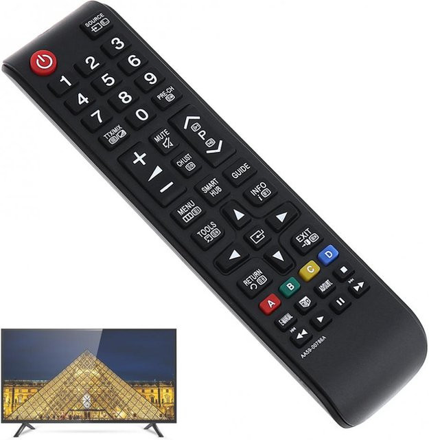 Samsung Universelle TV-Fernbedienung für HDTV LED Smart TV in Schwarz - Bild 1