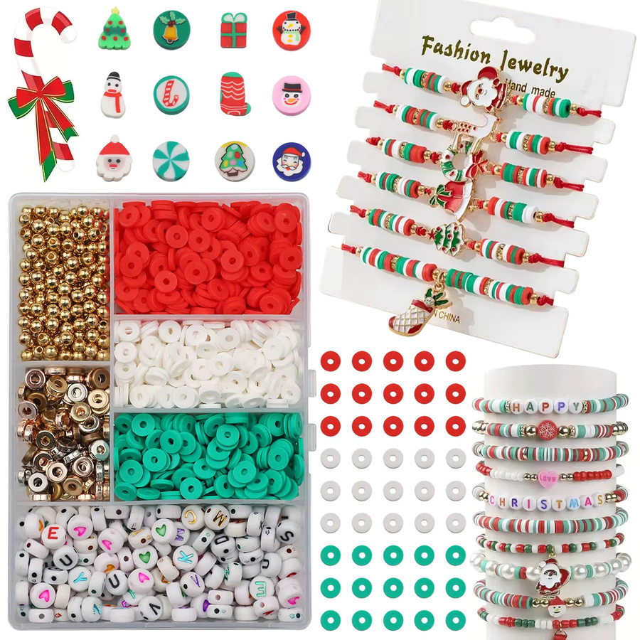 JHNBY Weihnachtsset, Ton, Bunt / Mehrfarbig, 6-teiliges Set - Bild 3