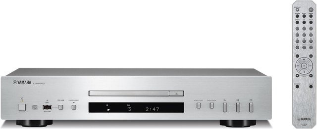 Yamaha CD-Player CD-S303 in Silber mit USB-Anschluss - Bild 1