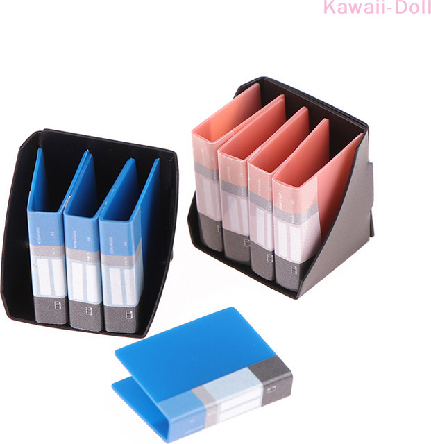 DIAPER&CORED Mini Schreibtafel Clip Notebook, pink, 1-teiliges Set - Bild 1