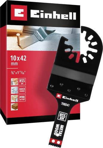 Einhell Bimetall Tauchsägeblatt für Metall, Holz und Kunststoff, Durchmesser: 10 mm, Farbe: Schwarz - Bild 2