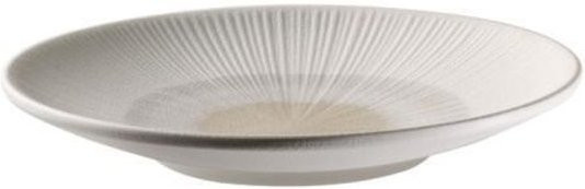 APS Blush Dessertteller aus Melamin in Weiß und Beige, Durchmesser: 21 cm, Höhe: 3 cm - Bild 1