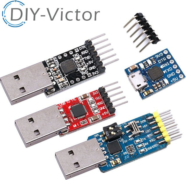 Cp2102 USB 2.0 zu UART TTL 5-Pin Serieller Konverter Modul in Blau - Bild 1
