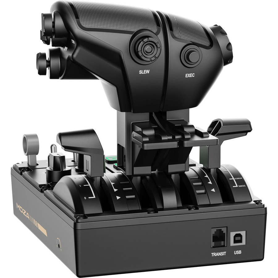 MOZA MTQ Throttle Quadrant Schubregler in Schwarz für Simulationen - Bild 1