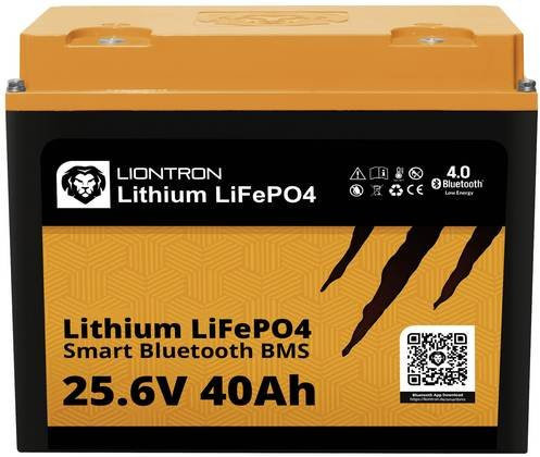 Liontron LISMART2440LX Spezial-Akku LiFePo-Block LiFePO 4 25.6V 40Ah in Orange - Bild 1