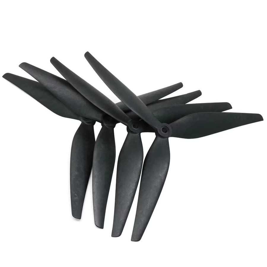 2 Paar HQProp 3-Blatt Propeller aus schwarz carbonverstärktem Nylon für RC FPV Drohnen in 9 und 10 Zoll - Bild 2