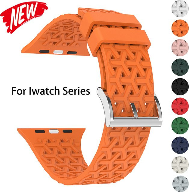 CAOWTAN Uhrenarmband Silikon, Unisex, Modern - Bild 1