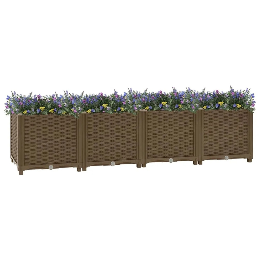 Hochbeet furnicato aus Polypropylen B/T/H: 160 x 40 x 38 cm - Bild 2