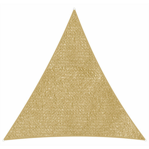 Schneider Schirme Sonnensegel Teneriffa dreieckig aus HDPE-Gewebe weiss B/T/H: 500 x 500 x 500 cm - Bild 2