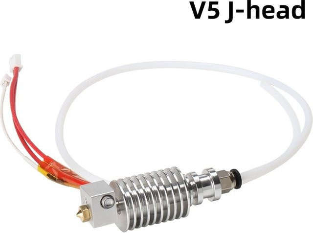Anycubic V5 J-Kopf Hotend Extruder Kit 12V in Silber für Anycubic I3 MEGA 3D-Drucker mit 1,75mm Filament - Bild 1