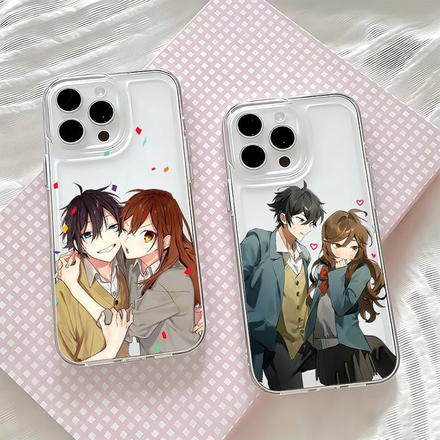 Anime Horimiya Handyhülle für Samsung Galaxy S26 S25 S24 S23 S22 S21 S20 FE Note20 Note10 Edge Plus Ultra Lite 5G transparent - Bild 1
