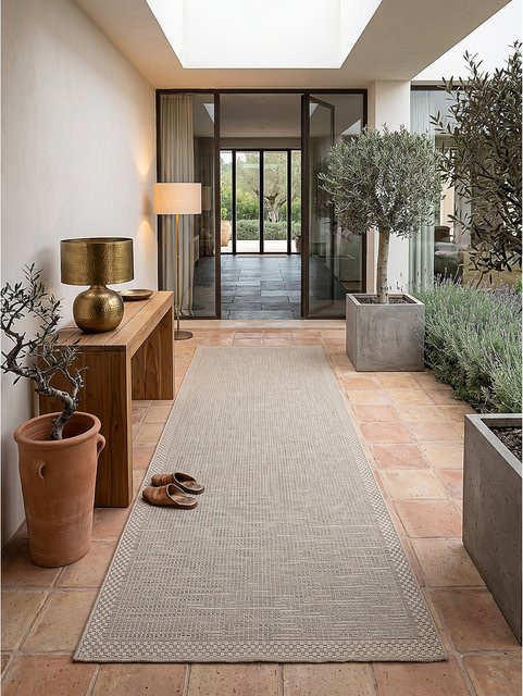Pflegeleichter Läufer Kadima Design von ESERA in Beige, B/T: 80 x 150 cm - Bild 1
