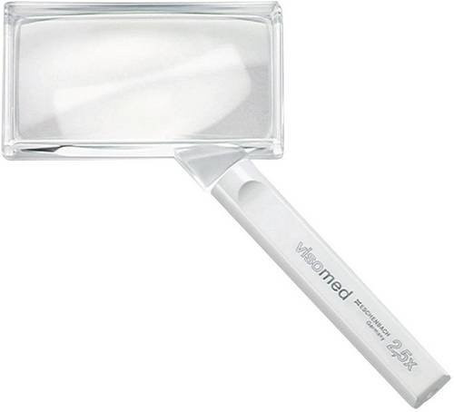 Eschenbach 2614840 Handlupe in Weiß und Transparent mit 2,25-facher Vergrößerung und einer Linsengröße von 80 x 40 mm - Bild 1