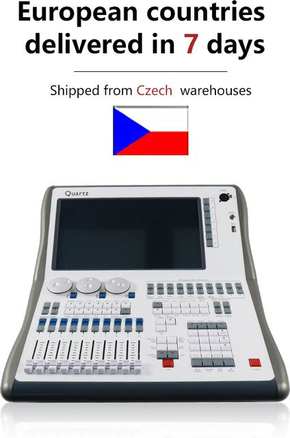 AICPOSE Quartz Titan V17/V18DJ DMX Dimming Controller Stage Lighting Console Titan Mobile Tiger Touch Wing Control in Grau - Bild 1