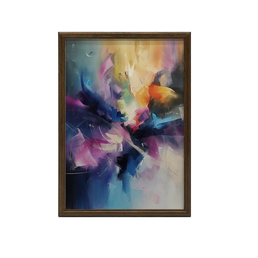 Bunte Träume Premium-Leinwand auf Keilrahmen von iKable, Multicolor, Breite: 30 cm, Höhe: 40 cm, Tiefe: 3 cm - Bild 2