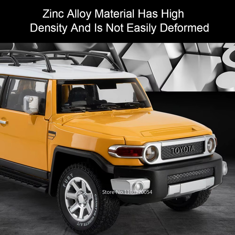 MAKEDA FJ Cruiser Prado LC250 Automodell, 1:24, Metall, mit Licht und Sound - Bild 4