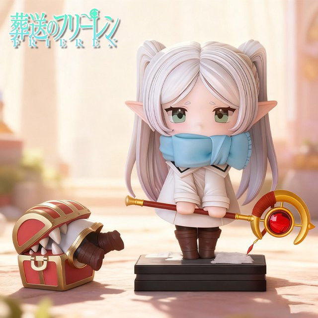Bandai Frieren: Beyond Journey's End, Frieren Actionfigur, 14cm - Bild 1