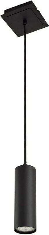 Minimalistische Pendelleuchte Joffrey von Lindby aus Metall in Schwarz mit GU10 Fassung für Wohnzimmer und Esszimmer - Bild 1
