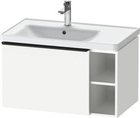 Duravit Waschtischunterschrank D-Neo in Schwarz/Weiß, B: 78,4 cm, T: 45,2 cm, H: 44,0 cm - Bild 1