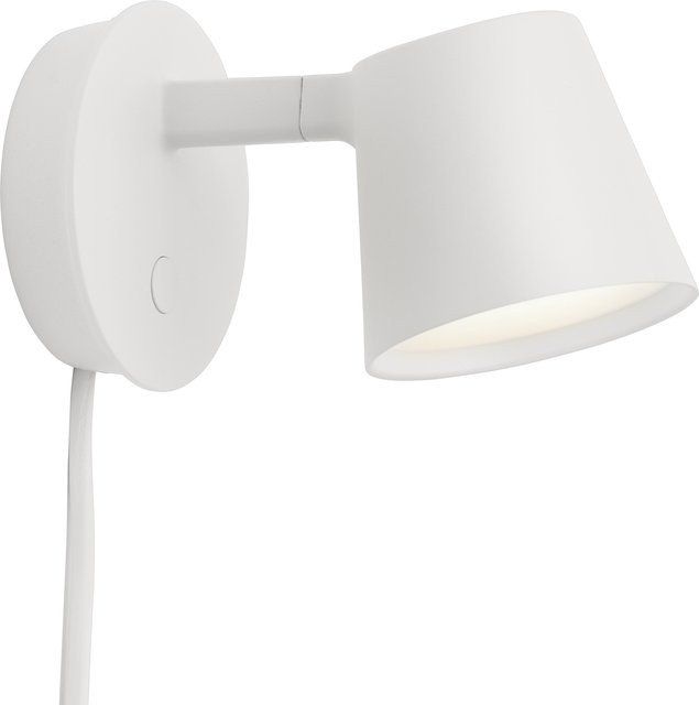 Muuto Tip Wandleuchte in Weiß, dimmbar, Up-Down-Beleuchtung mit Touch-Funktion - Bild 1