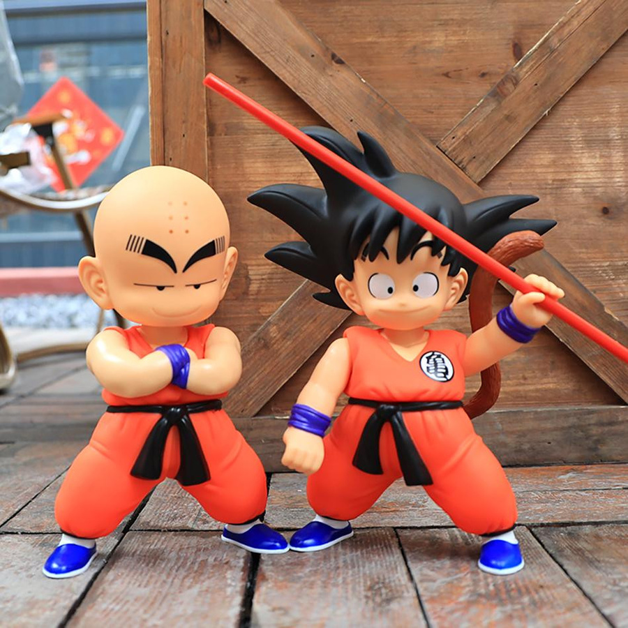Yiran toy 1 Dragon Ball Modell Figur Goku Pilaf Chiaotzu Oolong 20cm - Bild 2