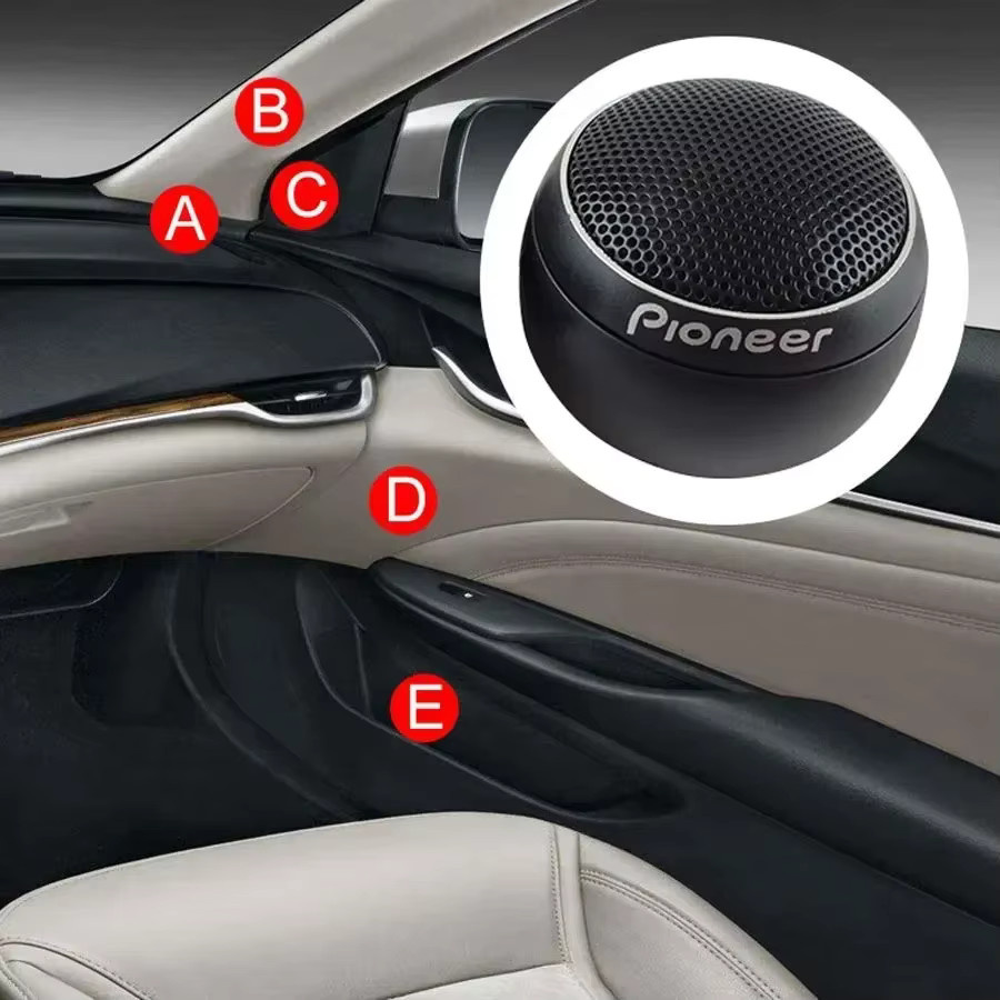 Q-PERTORS Car-Audio Hochtöner in Schwarz mit 300 W und Seidenmembran für dein Auto-Stereo-System - Bild 5