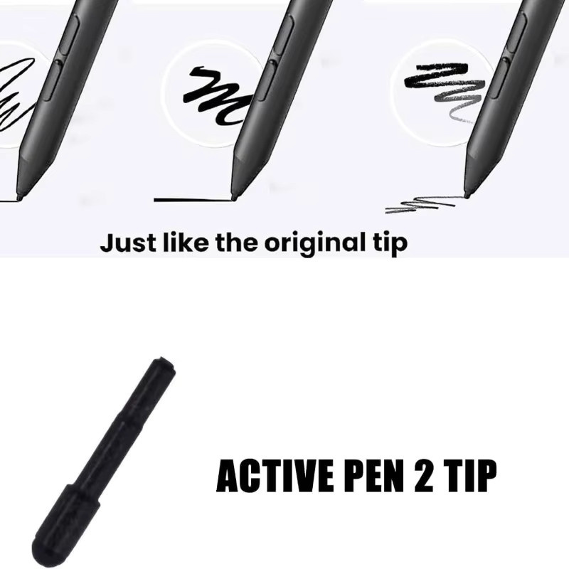 Lenovo Stylus-Stiftspitzen für Lenovo Active Pen 2 und Digital Pen 2 in Schwarz - Bild 1