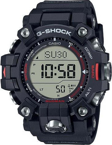 Casio G-Shock Digitaluhr, Solar, Kunststoff, Schwarz, Unisex - Bild 1