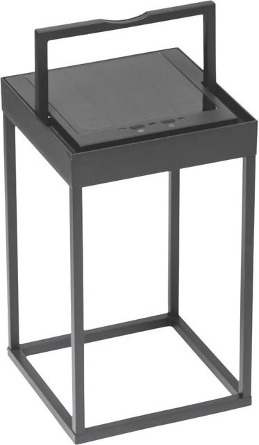 Kettler LED Laterne Eckig Offen Dunkelgrau L 30 cm - Bild 1