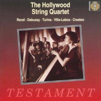 Hollywood String Quartet Testament 1994 Klassik CD mit Ravel, Debussy, Turina und Villa-Lobos - Bild 1
