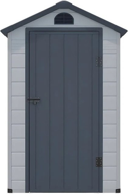 Schrebergartenhaus Vente-unique Cesio in Hellgrau und Anthrazitgrau mit Breite: 120 cm - Bild 1