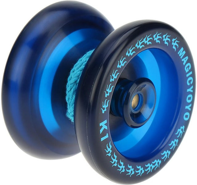 Magic Yoyo K1 Spin ABS Yoyo, Blau, Kunststoff - Bild 1