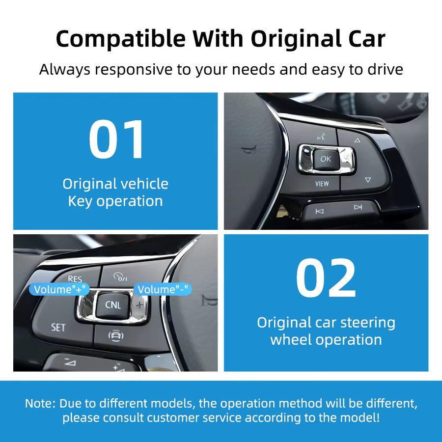 ANYFAR Drahtloses CarPlay Upgrade-Modul für VW Volkswagen Golf 7 Tiguan Lamando Magotan Phideon Teramont mit MIB1/MIB2 Original-Bildschirm via Wi-Fi und Bluetooth - Bild 6