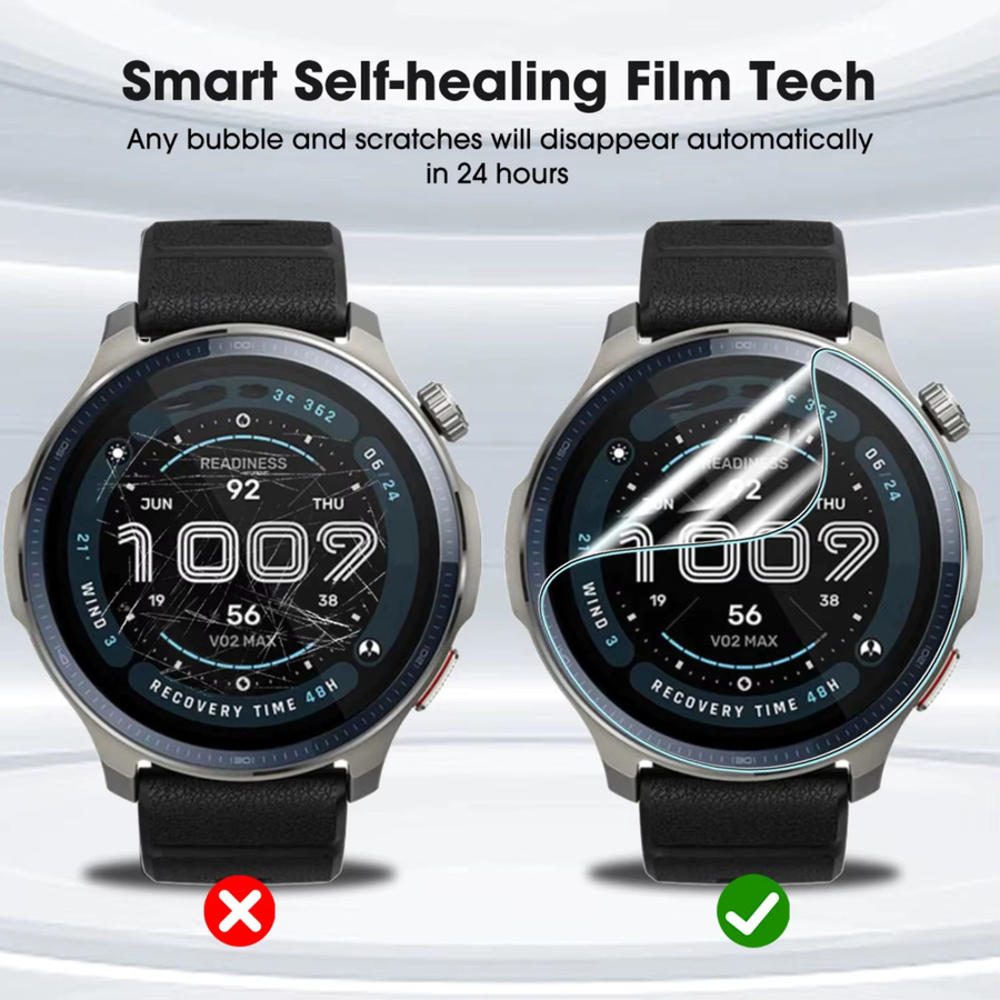 Displayschutzfolie für Amazfit Balance 2, transparente TPU-Hydrogelfolie mit weichen Kanten, 1-5 Stück - Bild 5