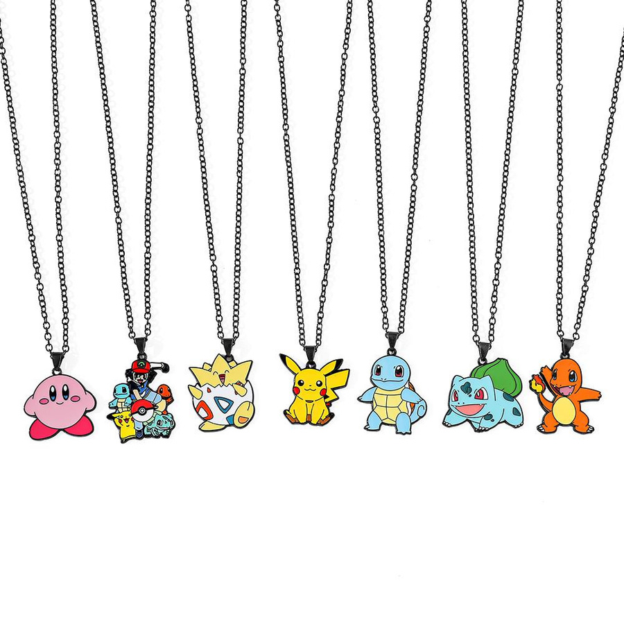 Yiran toy 1 Pokémon Pikachu Schiggy Enton Glumanda Metallfigur - Bild 1