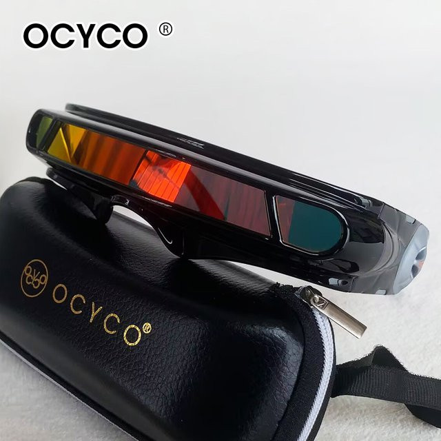 X-Man OCYCO Sonnenbrille, Unisex, Vollrand, Black, Plastic, Polarisiert - Bild 1