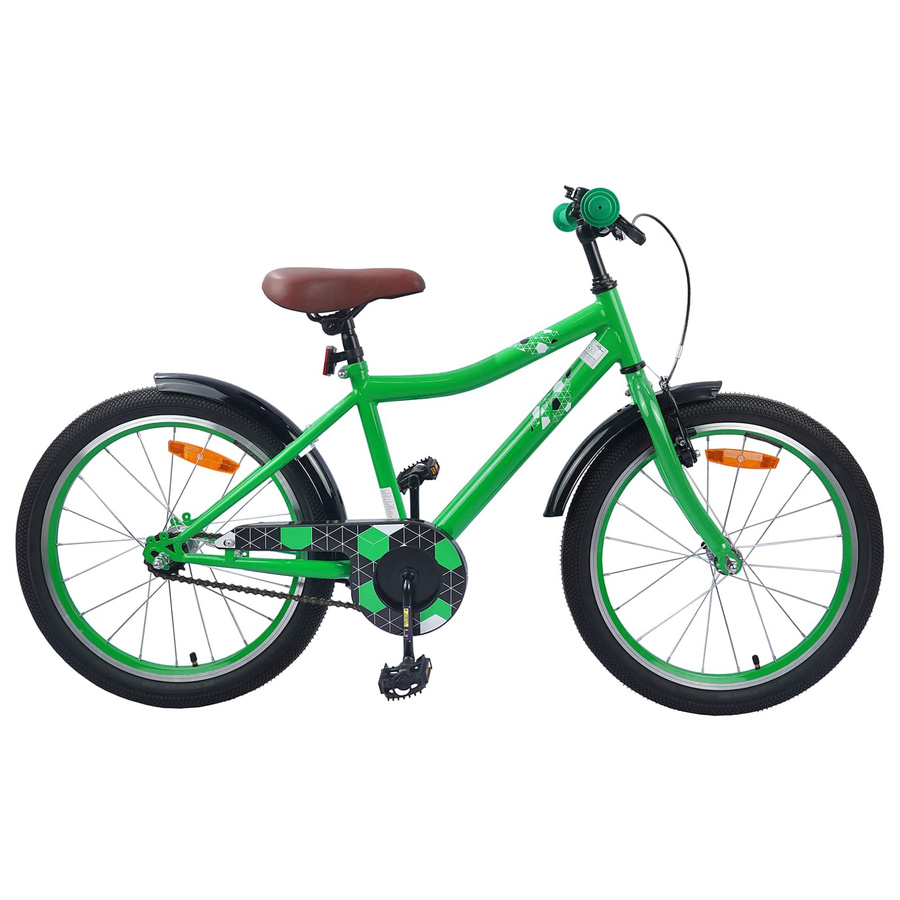 VD Home Furnishing Kinderfahrrad 18 Zoll Grün - Bild 1