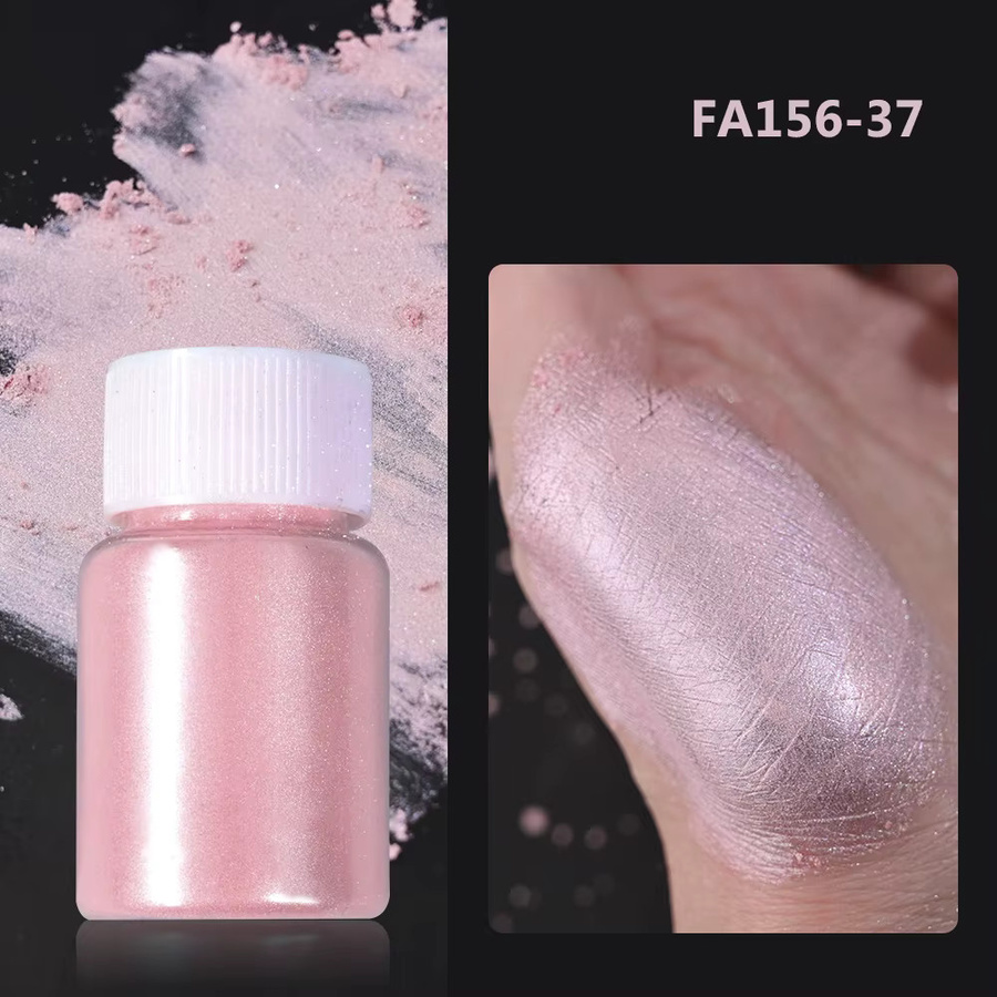 MingLee Nagelpulver Kirsche Rosa, 10g, Glänzend - Bild 3