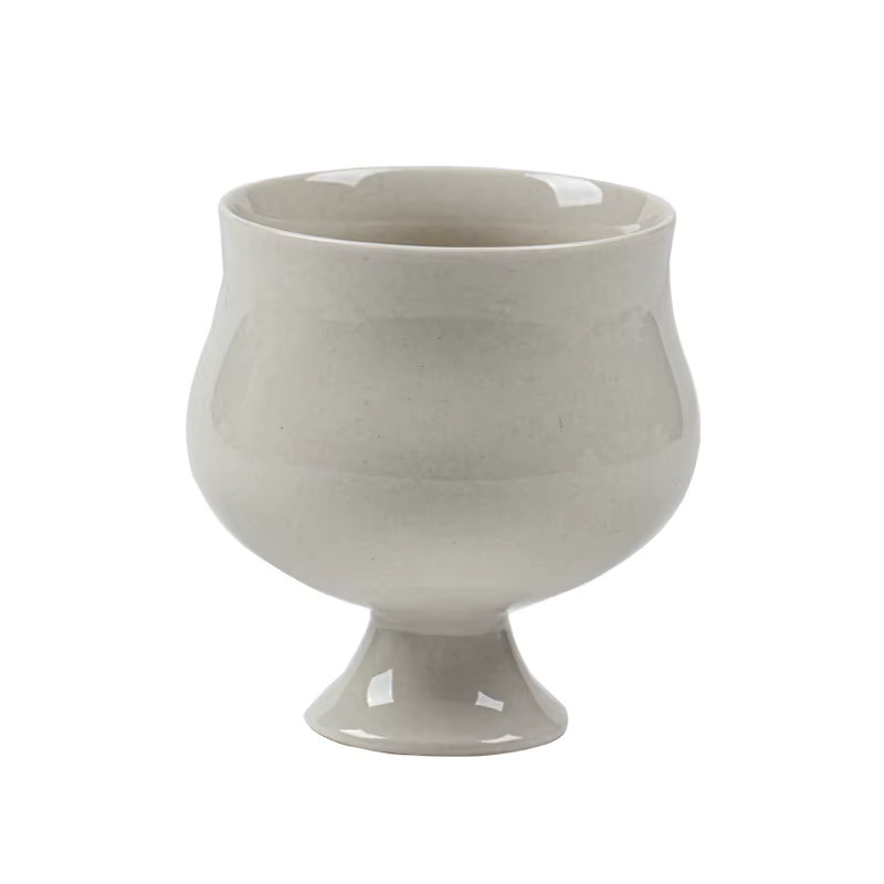 Gras und Holz Esche alter Schlamm Teetasse Bergamotte Song Master Cup in Weiß - Bild 5