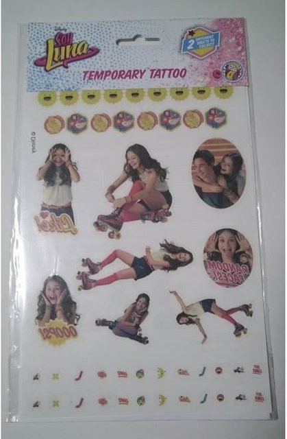 Disney Soy Luna Temporäres Tattoo, reinfarbig - Bild 1
