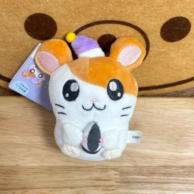 Yiran toy Hamtaro Bijou Hamster Plüsch Schlüsselanhänger, 10cm, ab 18 Jahren - Bild 1