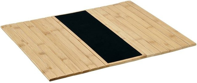 Kesper Tablett aus Natur Bambus in Braun B/H/L: 32 x 0,7 x 42 cm - Bild 1