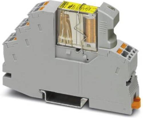 Phoenix Contact RIF-1-RPT-LDP-24DC/2X21/FG Relaisbaustein in Grau, Nennspannung 24 V/DC, Schaltstrom max. 6 A, 2 Wechsler - Bild 1