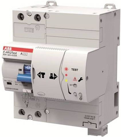 ABB FI-Schutzschalter RCD 2-polig 63A 0,03A 230V 2CSF302131R1630 - Bild 1