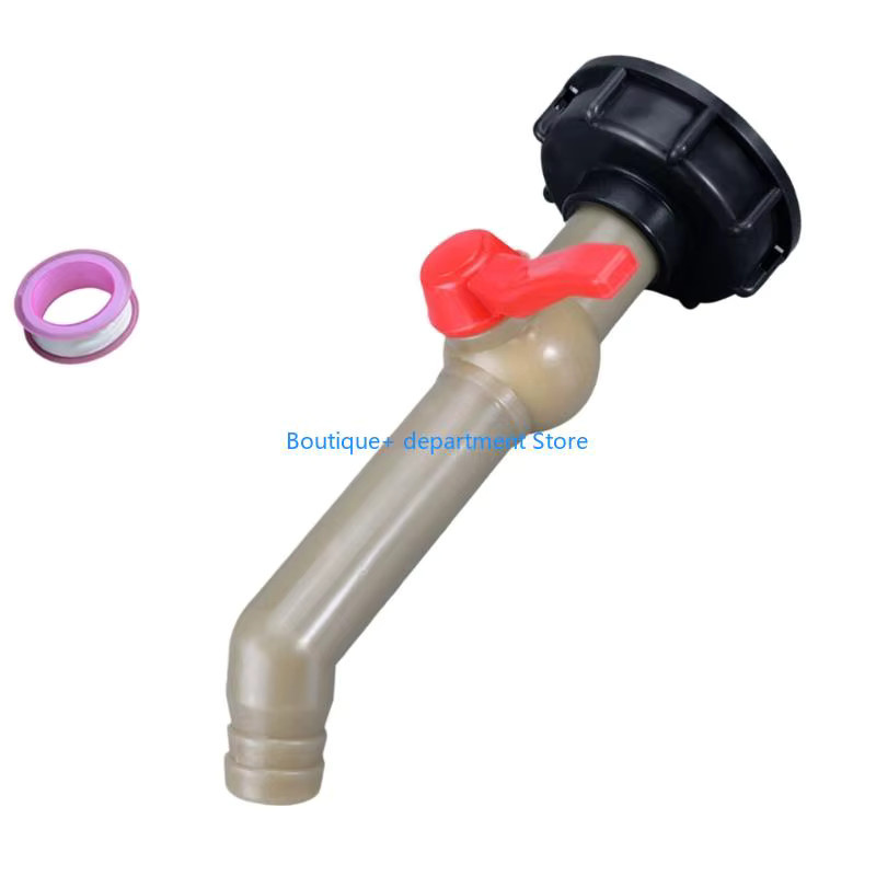 E1PD Professioneller IBC-Wassertank-Adapter als Gartenschlauch-Rohrverbinder und Schlauch-Wasserhahn-Ersatz-Anschlussstück in Multicolor - Bild 2